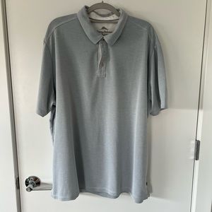[Tommy Bahama] Gray Polo Shirt - Size XXL